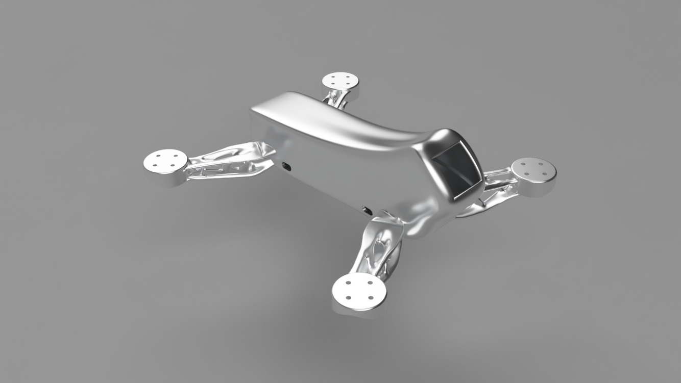 Aluminium drone
