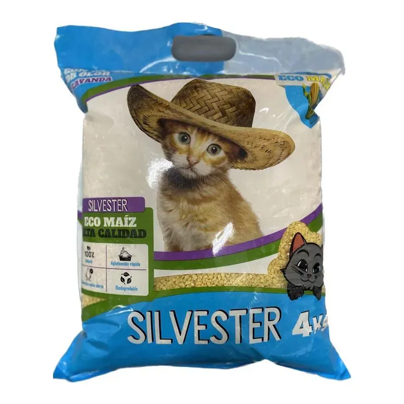 Eco maiz silvester lavanda x 4 kg