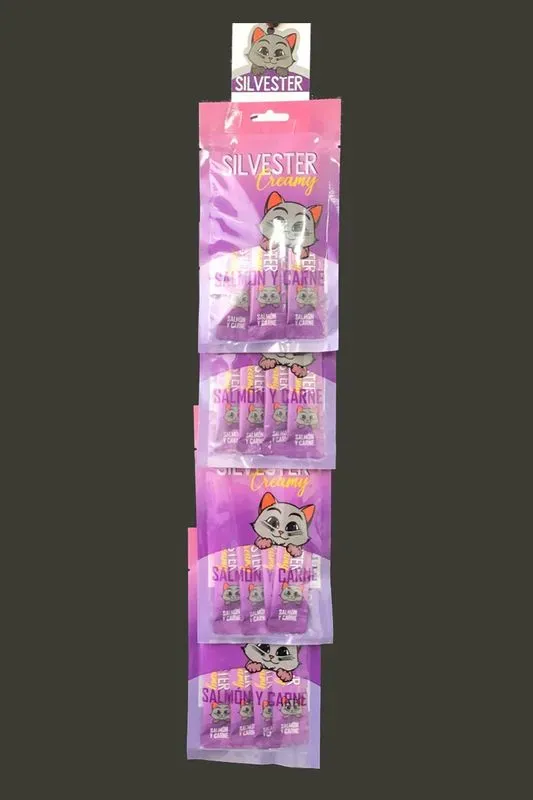 Creamy silvester ristra salmon y carne