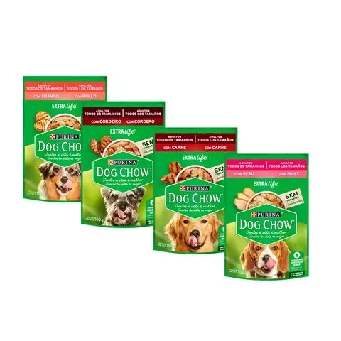 Dog chow sobres x 100 gr