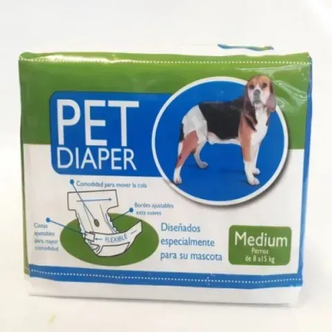 Pañal pet diaper medium pet spa