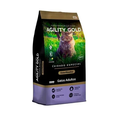 Agility gold gato esterilizado x 1.5 kg