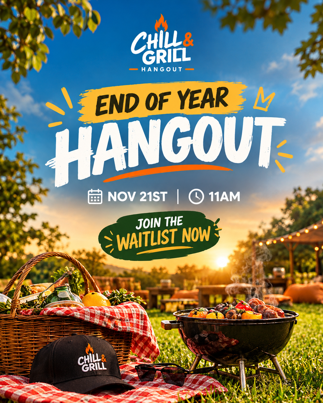 Chill & Grill End of Year Hangout