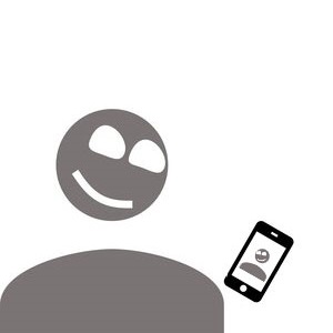 A person signing up on the DLVR-e app
