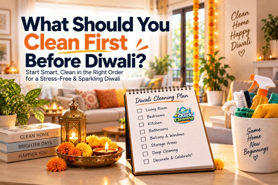 What Should You Clean First Before Diwali?
