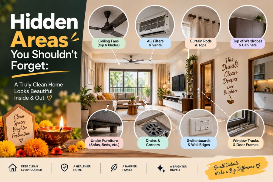 Hidden Areas You Shouldn't Forget: