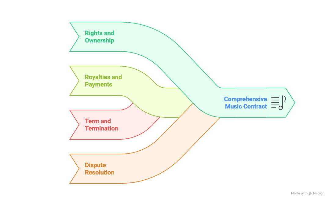 What To Include In A Music Recording Contract: Breakdown
