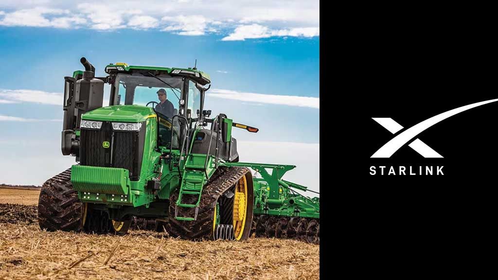 John Deere and SpaceX Tackle Africa’s Rural Connectivity Problem with Satellite-Powered Tractors