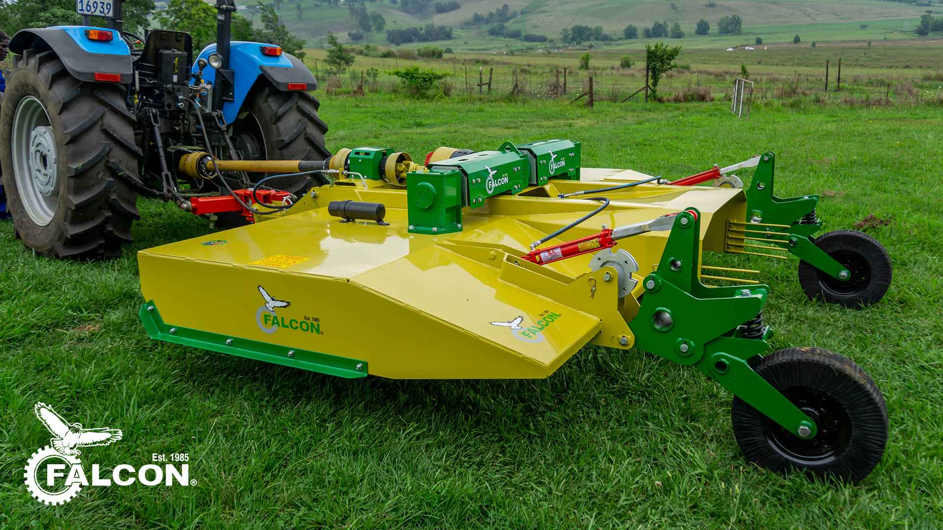 F60/350VT Trailed Large Haymaker - Falcon Equipment
