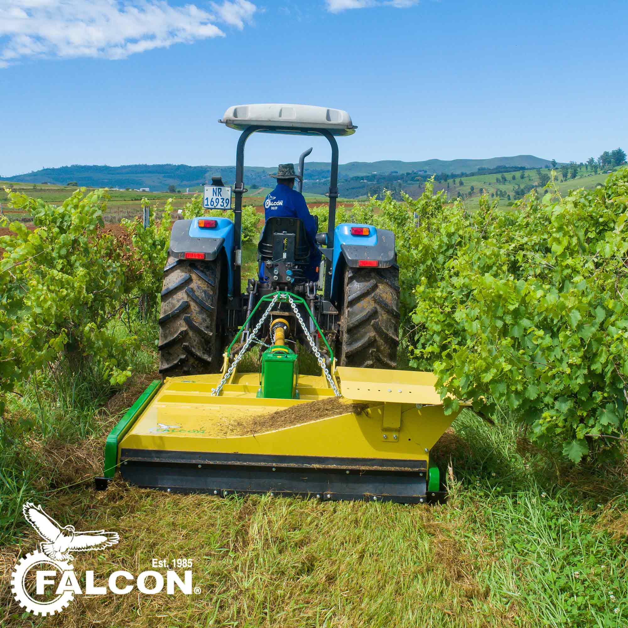 F80/180SD Paddle Blade Mulcher - Falcon Equipment