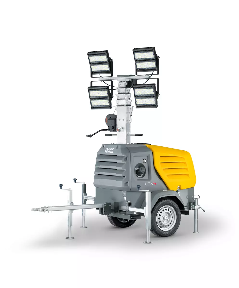Light Towers with LED lamps LTN4Y - Wacker Neuson