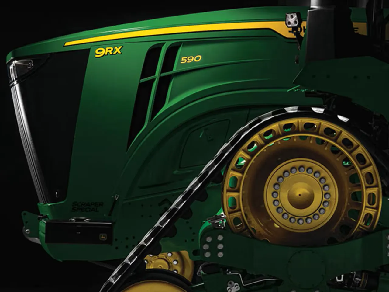 9RX 590 Scraper Special Tractor - John Deere Africa & Middle East