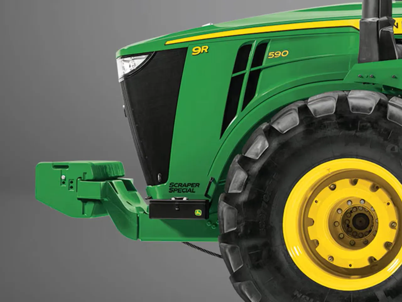 9R 590 Scraper Special Tractor - John Deere Africa & Middle East