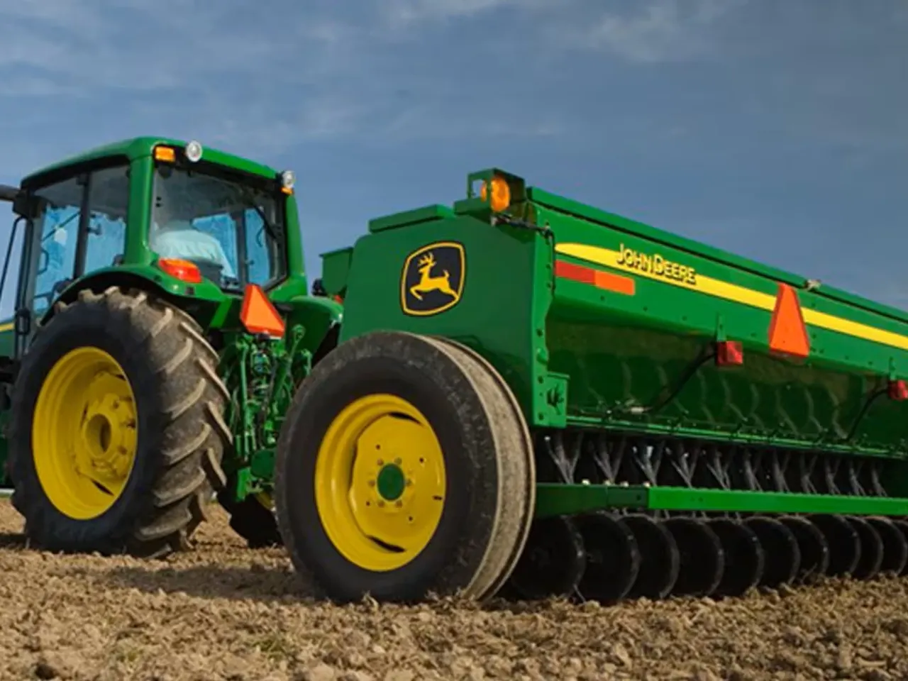 BD1110 - 6-in. Spacing End-Wheel Grain Drill - John Deere Africa & Middle East