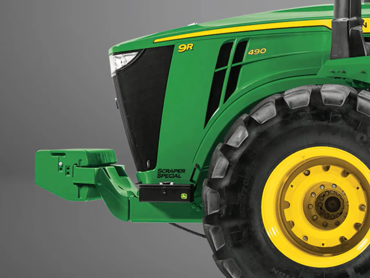 9R 490 Scraper Special Tractor - John Deere Africa & Middle East