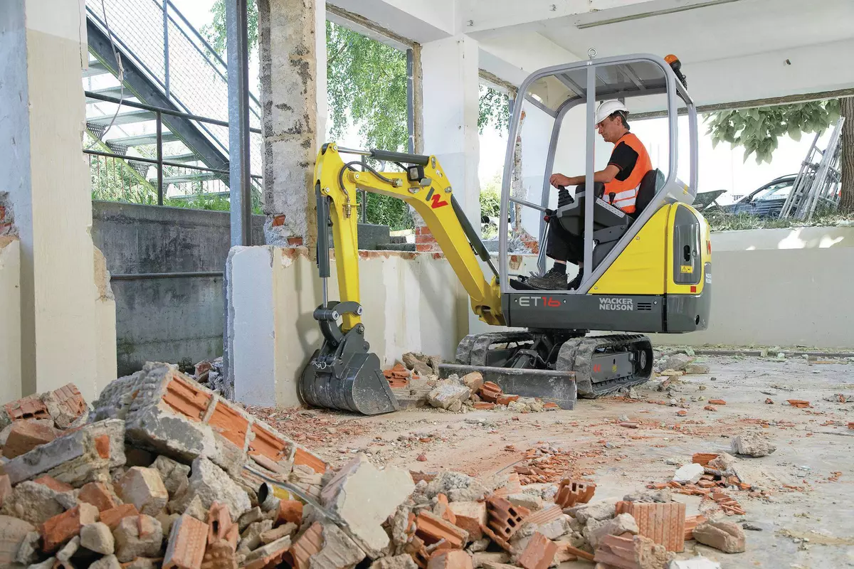 Tracked excavator ET16 - Wacker Neuson