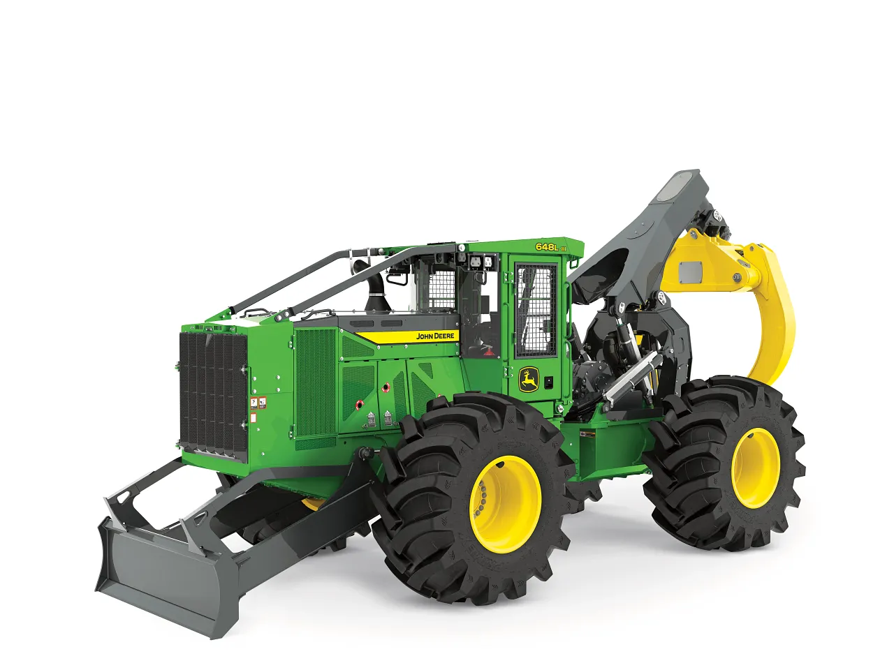 648L-III Grapple Skidder - John Deere Africa & Middle East