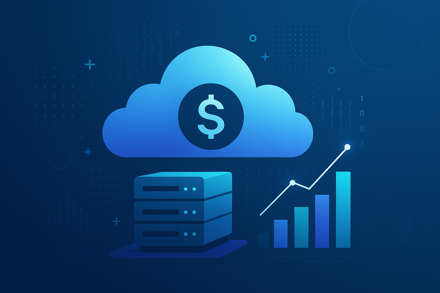 Cover for The Essential Guide to Cloud Cost Optimization for Businesses
