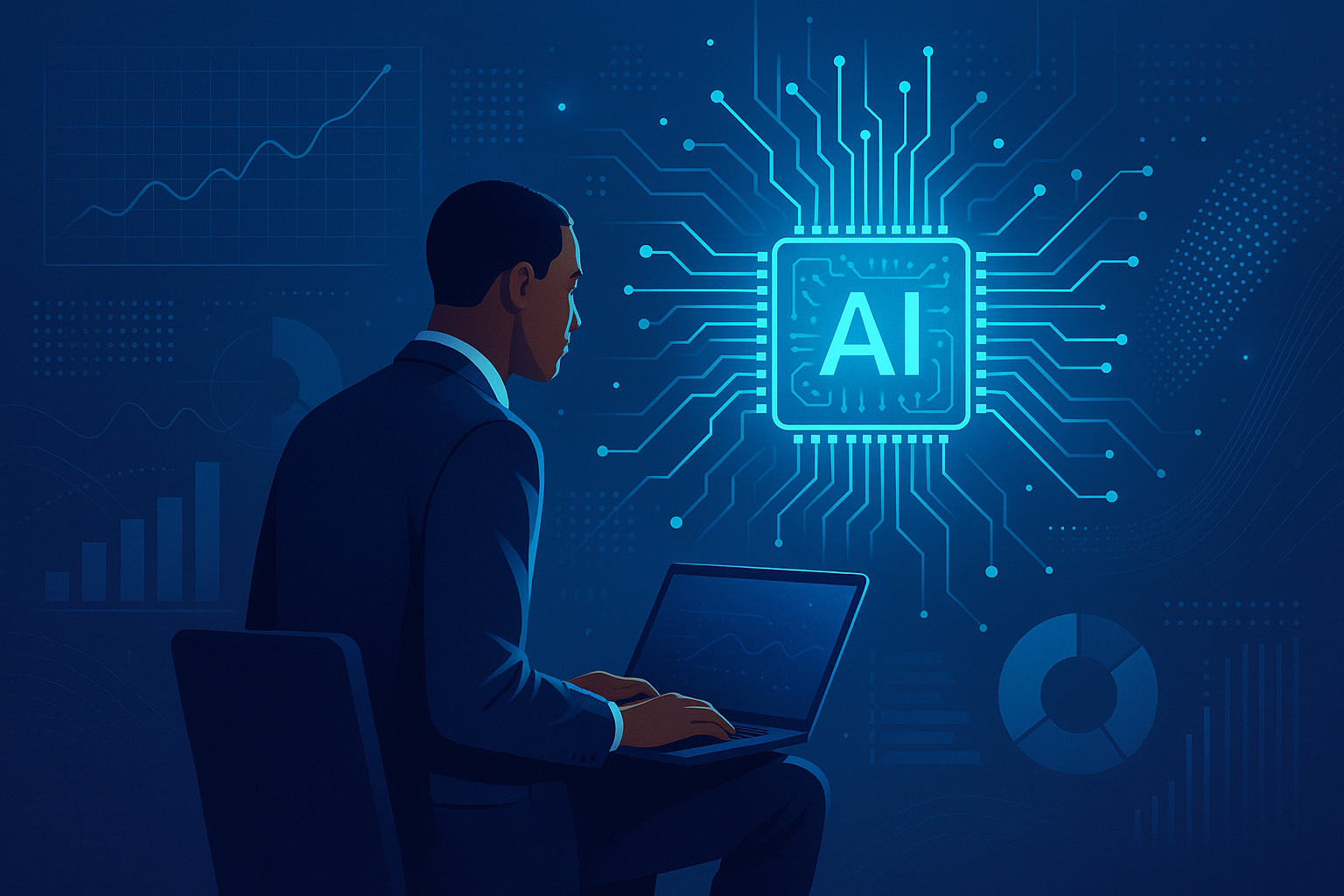 Cover for Achieving Competitive Edge with Proven AI Strategies