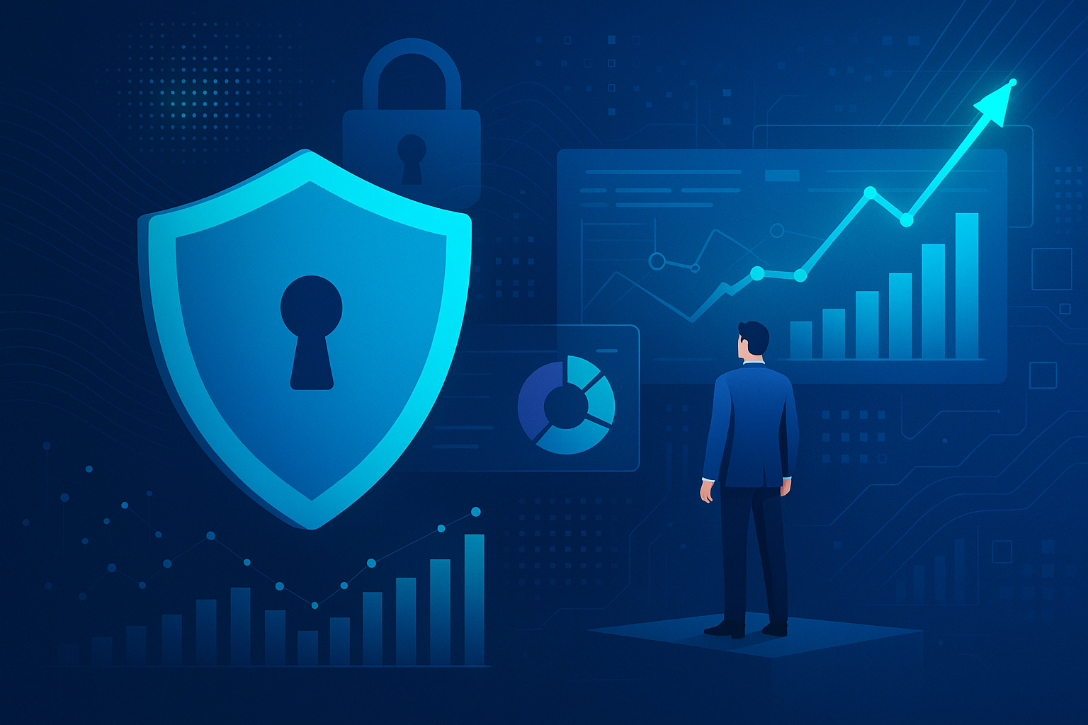 Cover for The Essential Guide to Security & Compliance: Business Transformation in 2025