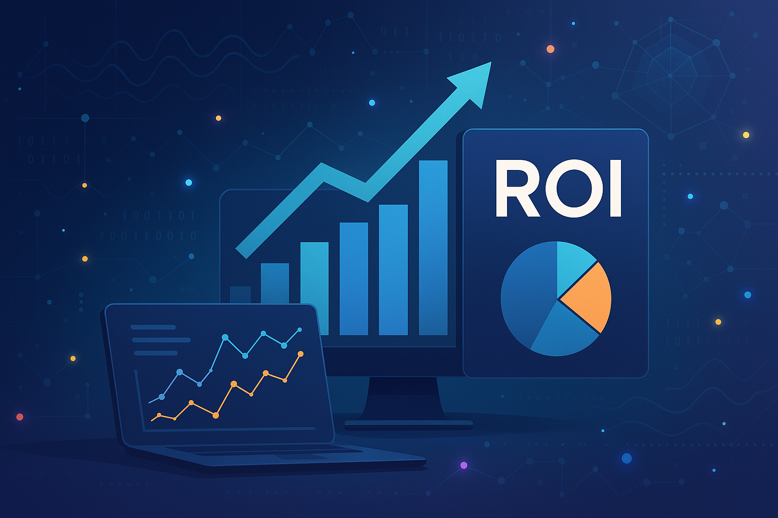Cover for The Ultimate Guide to Maximizing Digital Marketing ROI