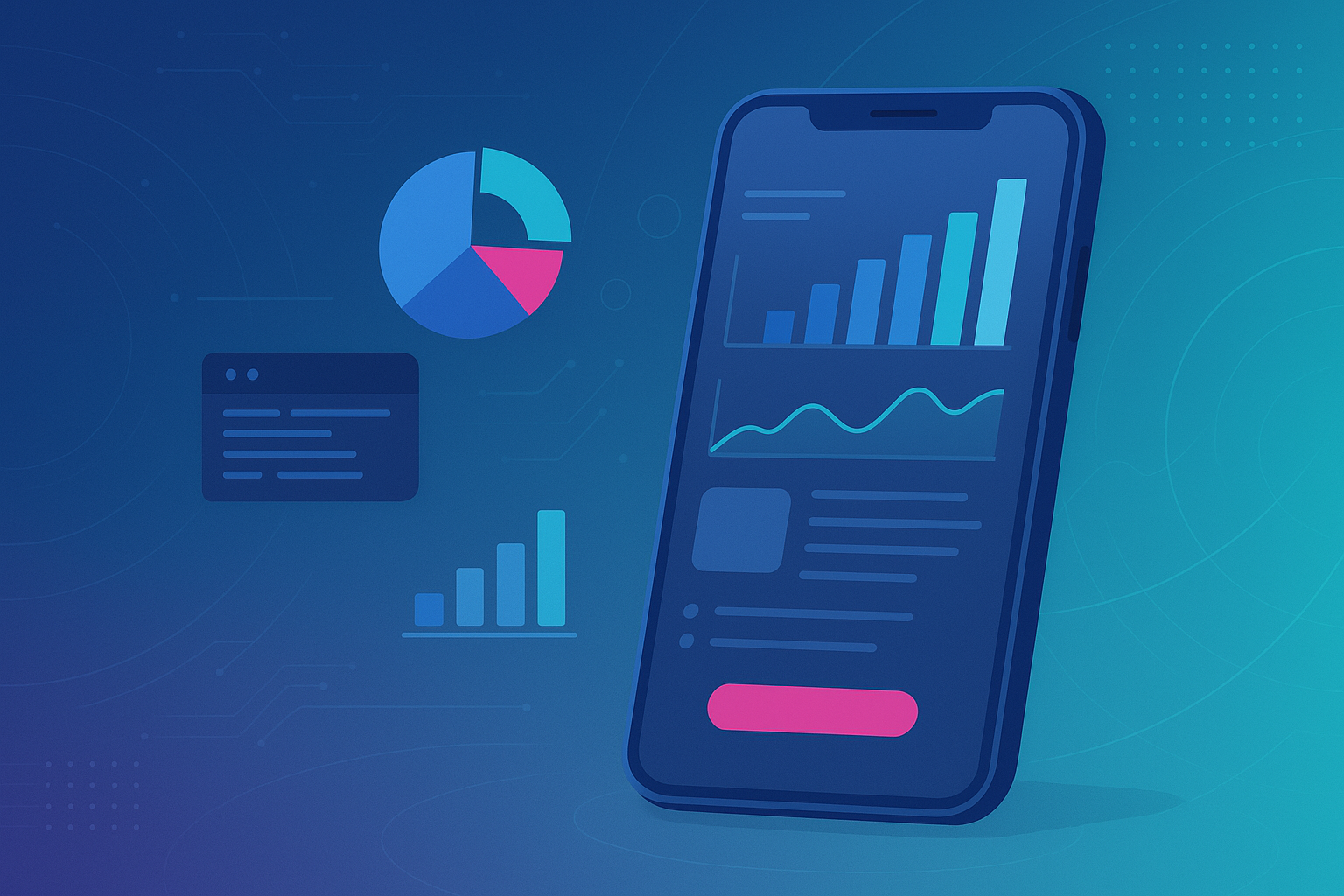 Cover for The Essential Guide to Mobile App ROI and Development for Enterprises