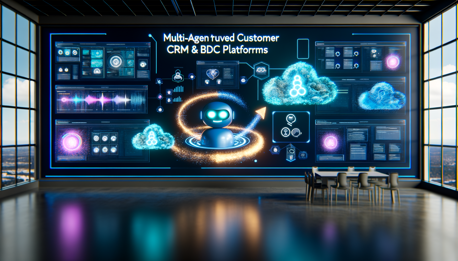 AI BDC Pro dashboard showcasing customer analytics.
