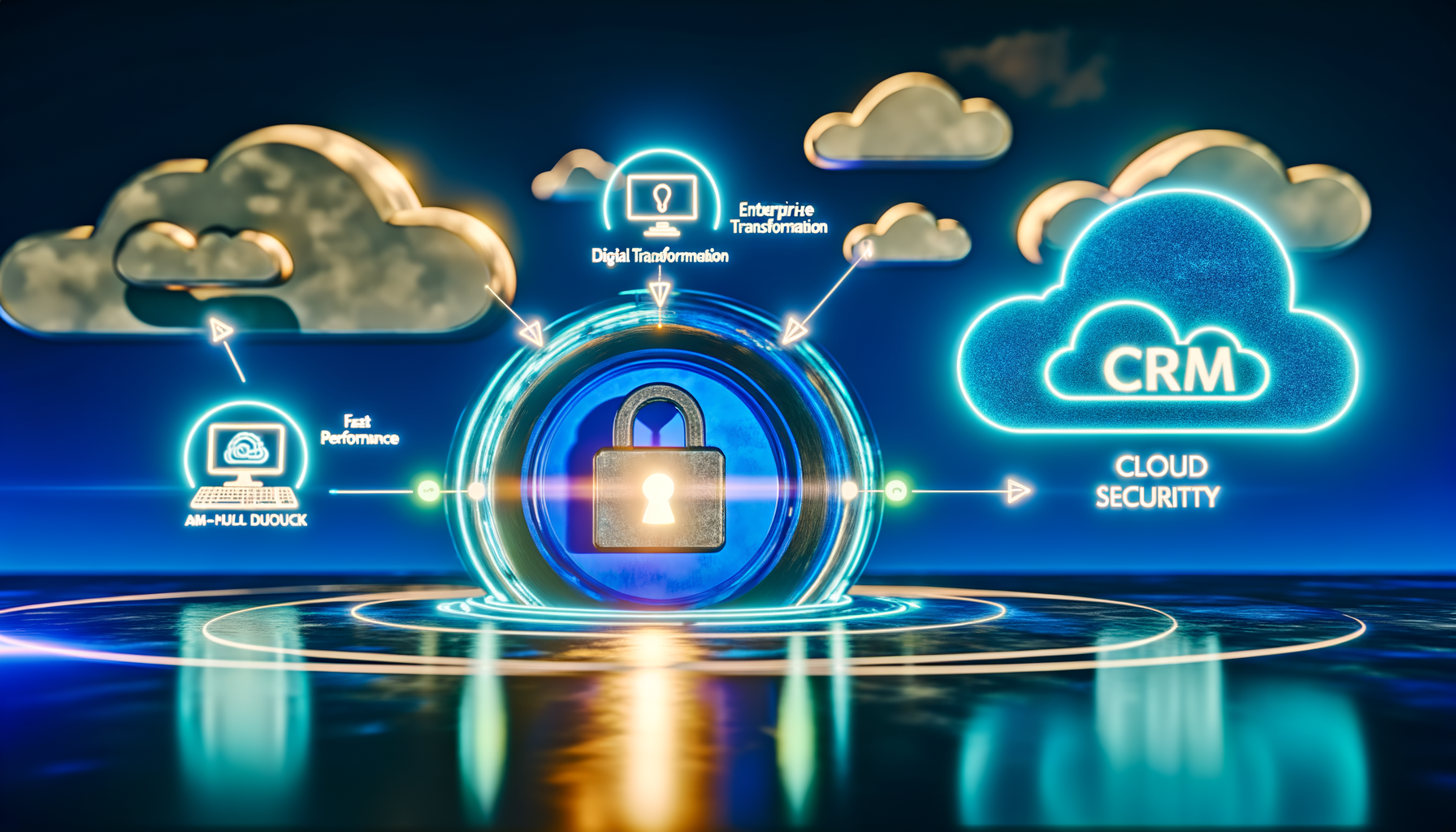 Secure cloud integration for AI BDC platforms.