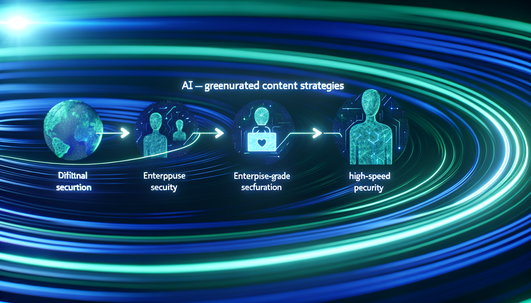 Steps for ethical AI content creation.