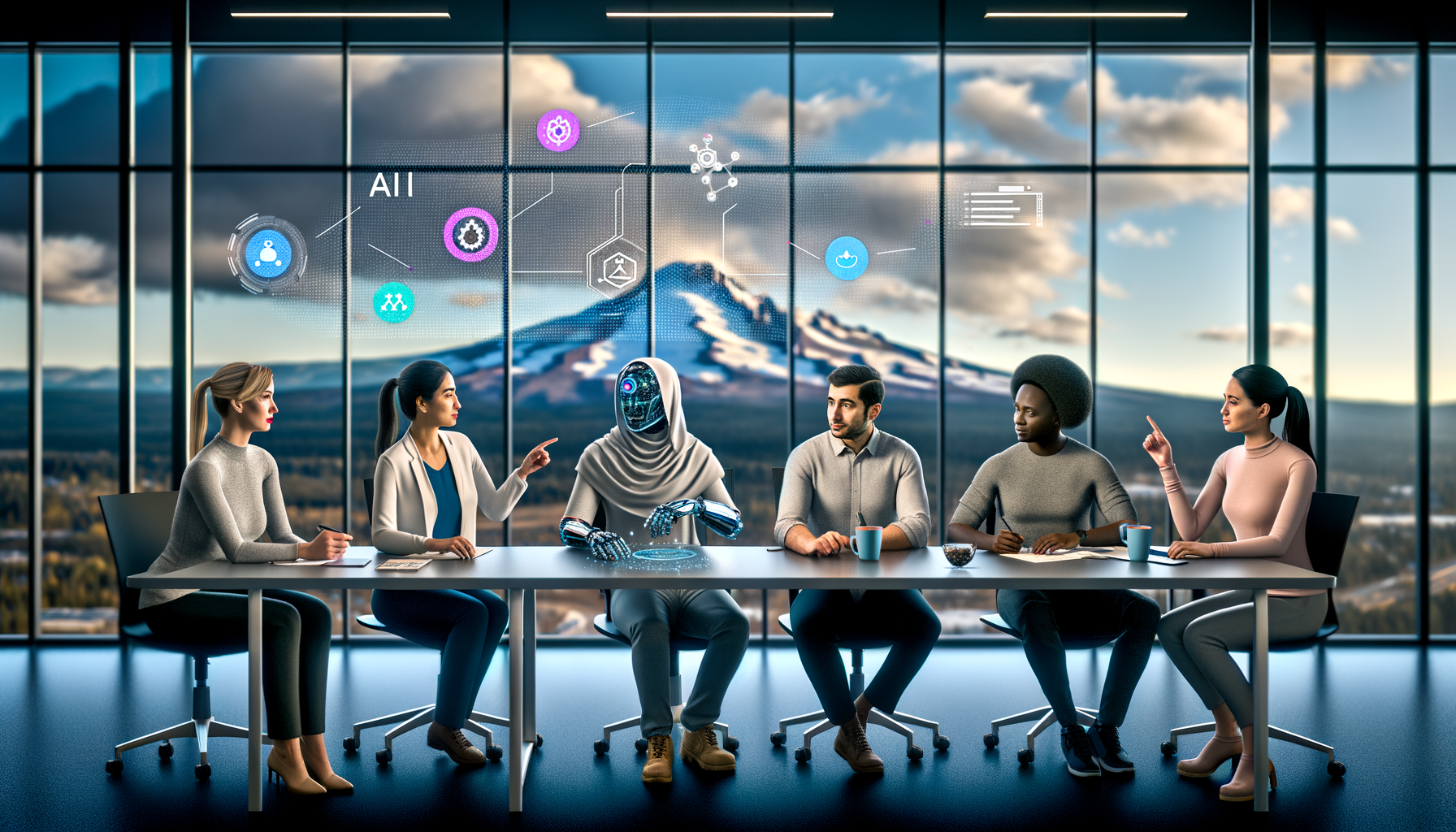 Strategic meeting on AI implementation