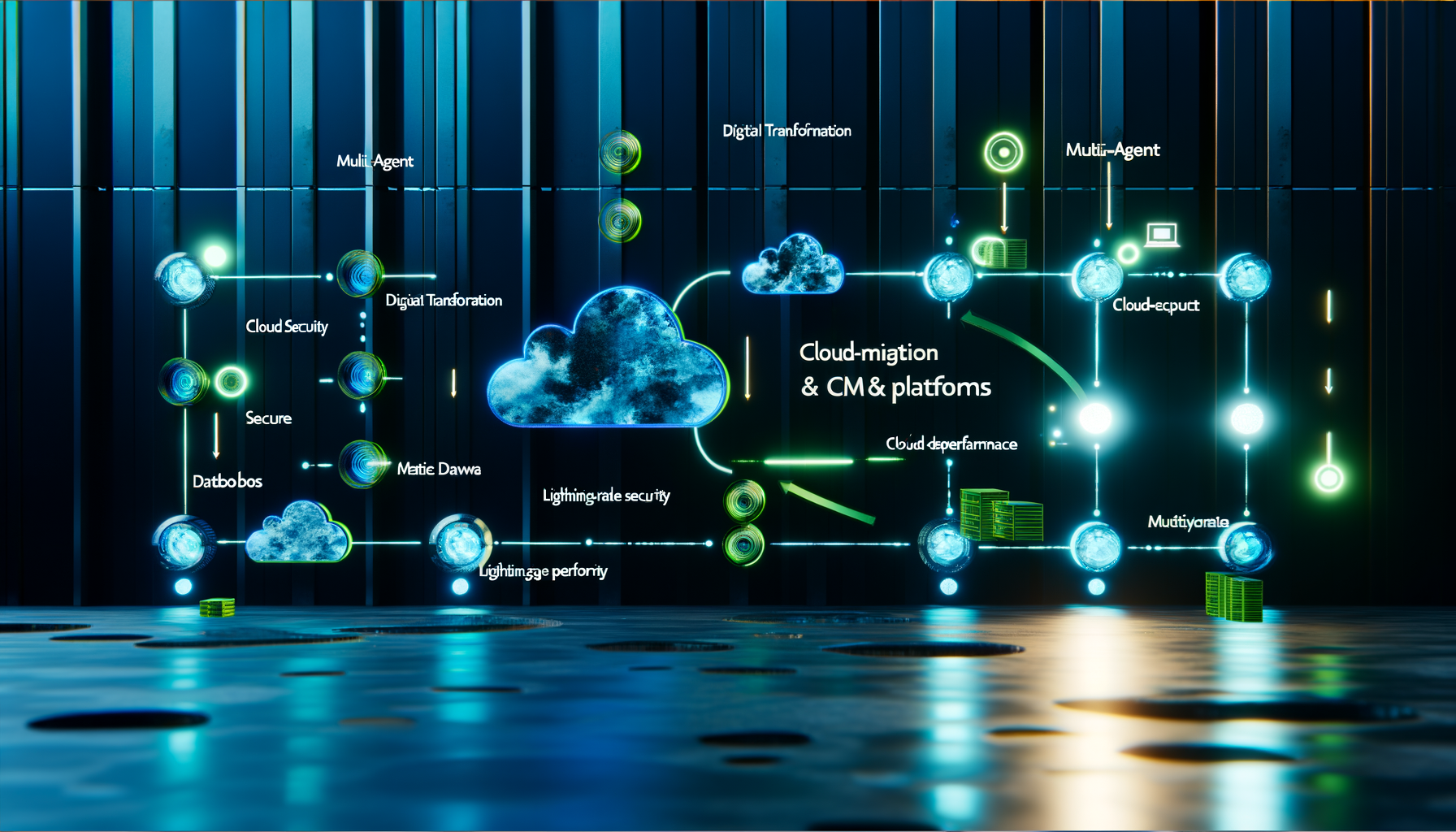 Diagram of CRM data migration process