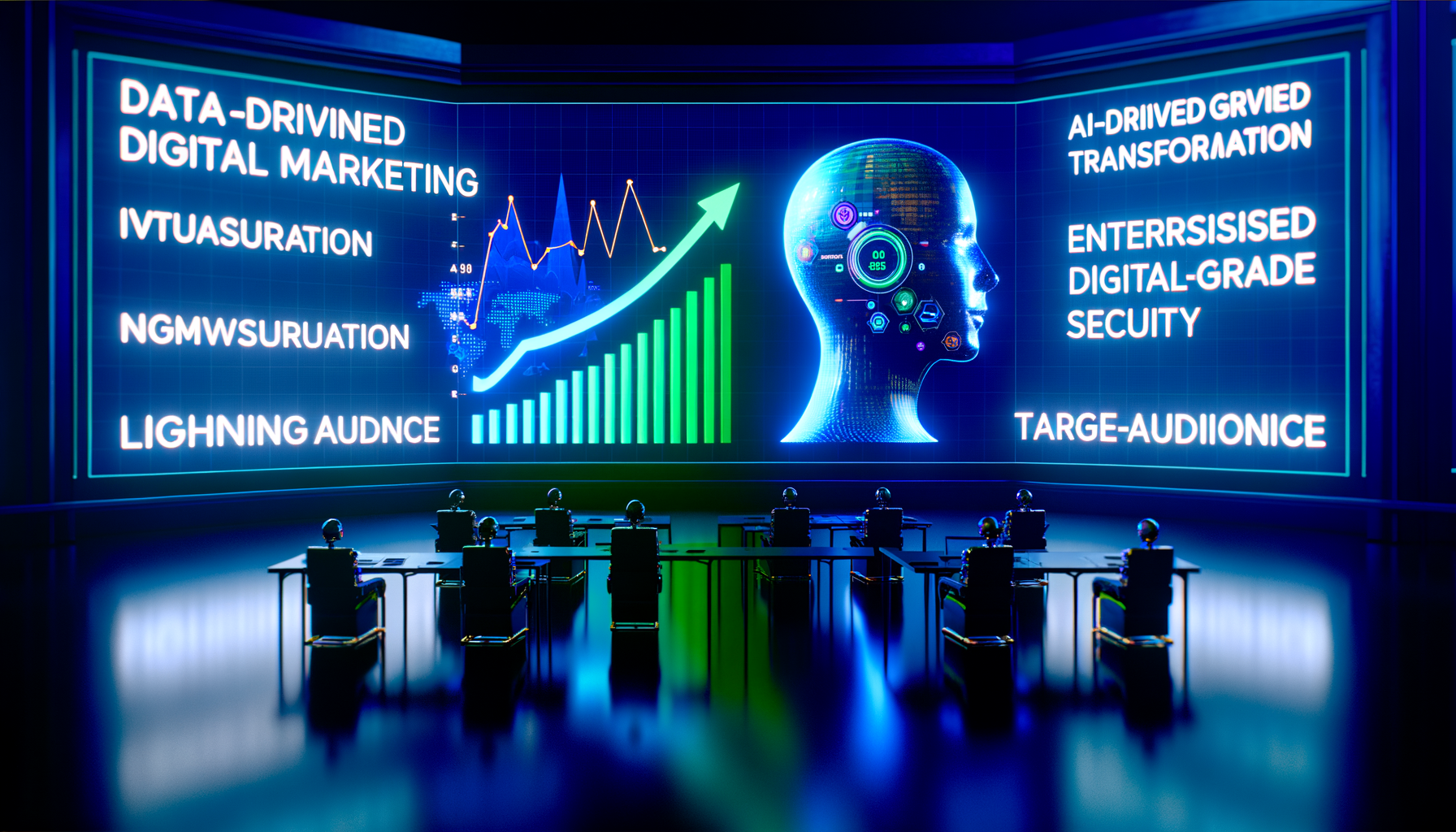 Graph illustrating predictive analytics in SEO.