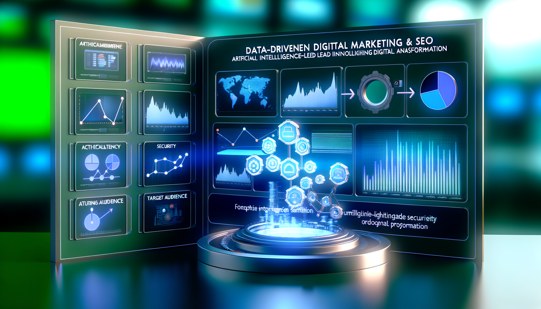 AI content marketing automation process