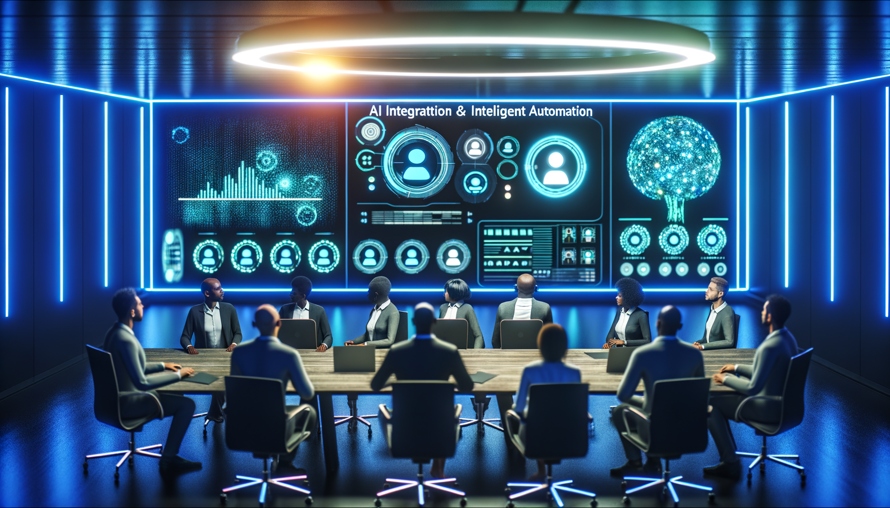 Team conducting security audit on AI systems