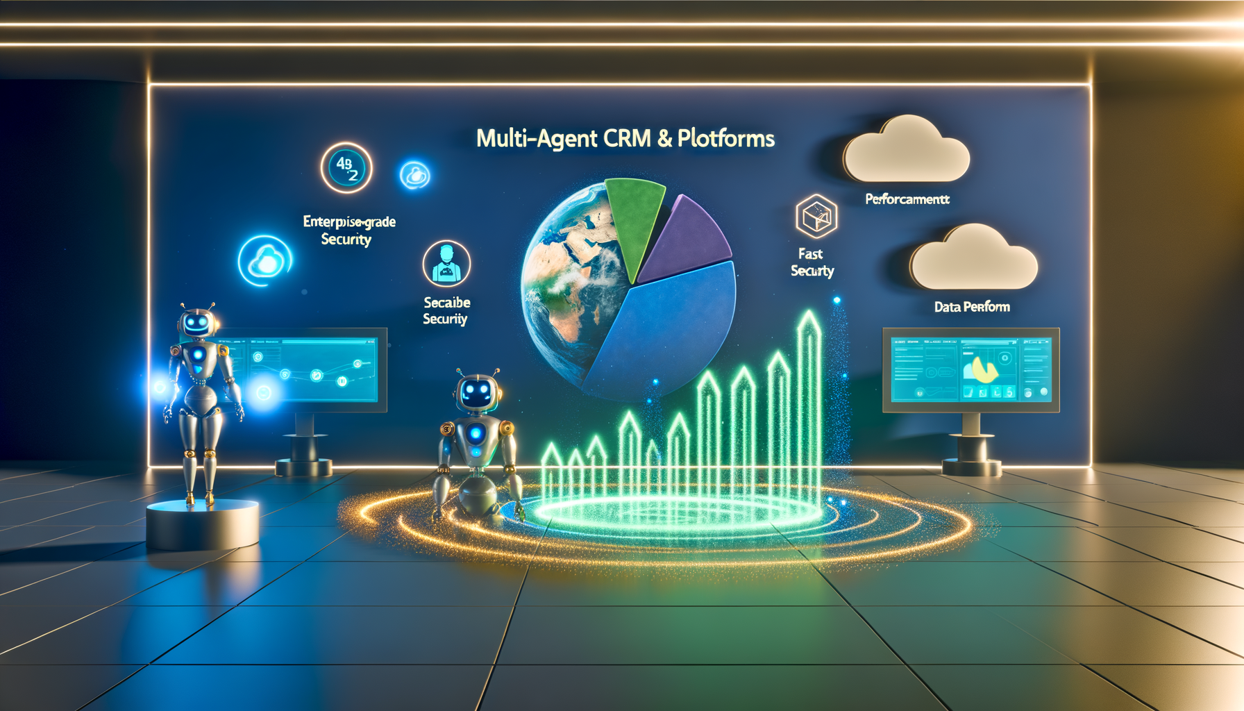 Graph of CRM ROI improvement over time