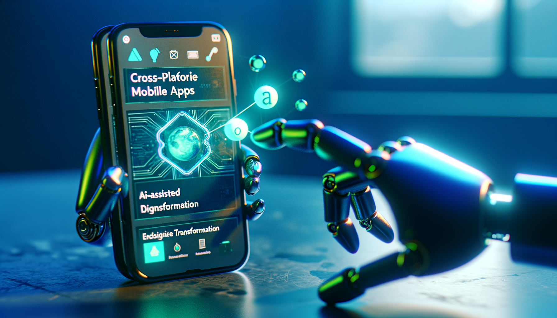 AI integration in mobile applications.