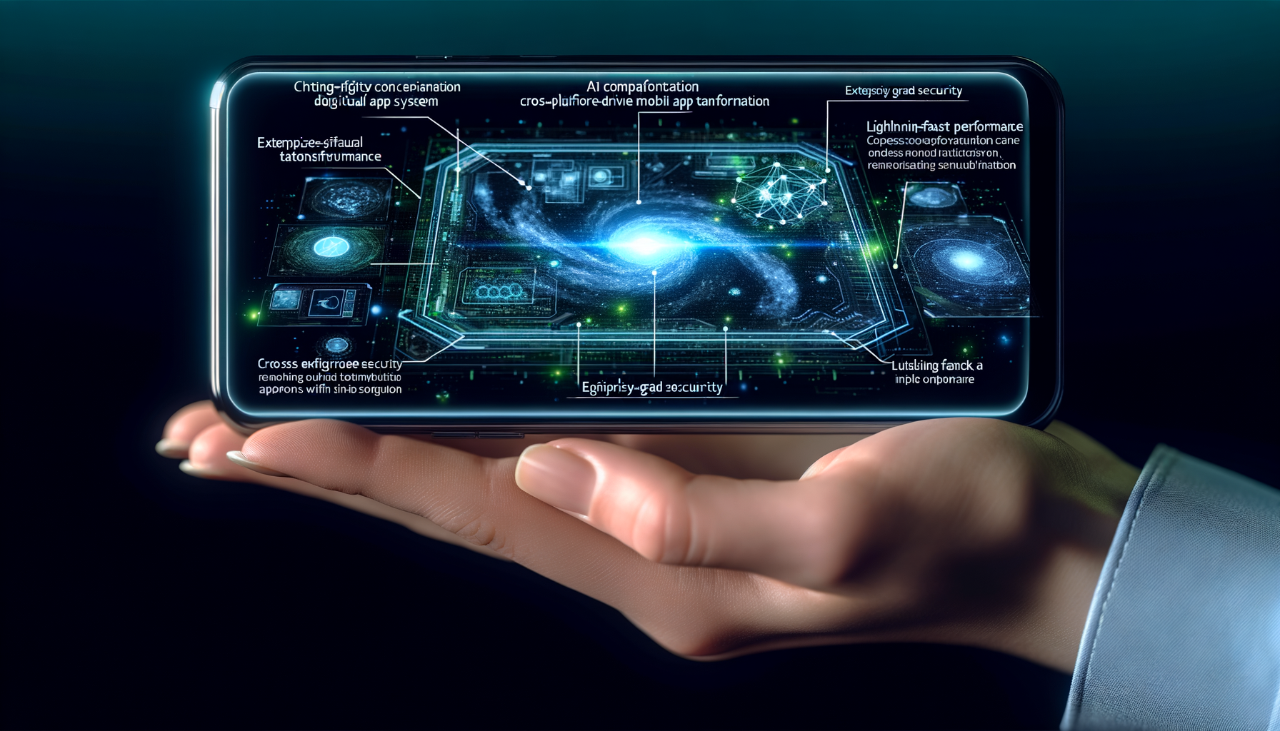 AI and machine learning architecture in mobile apps.