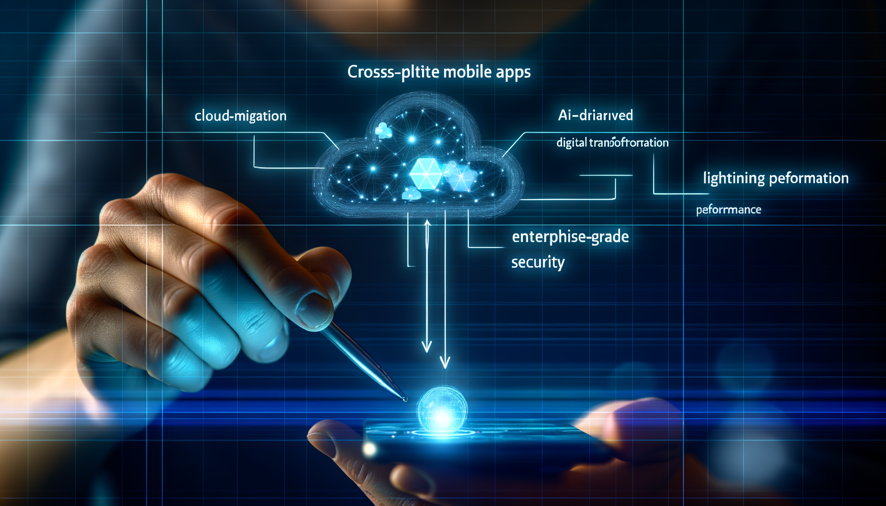 App scalability cloud-migration diagram.