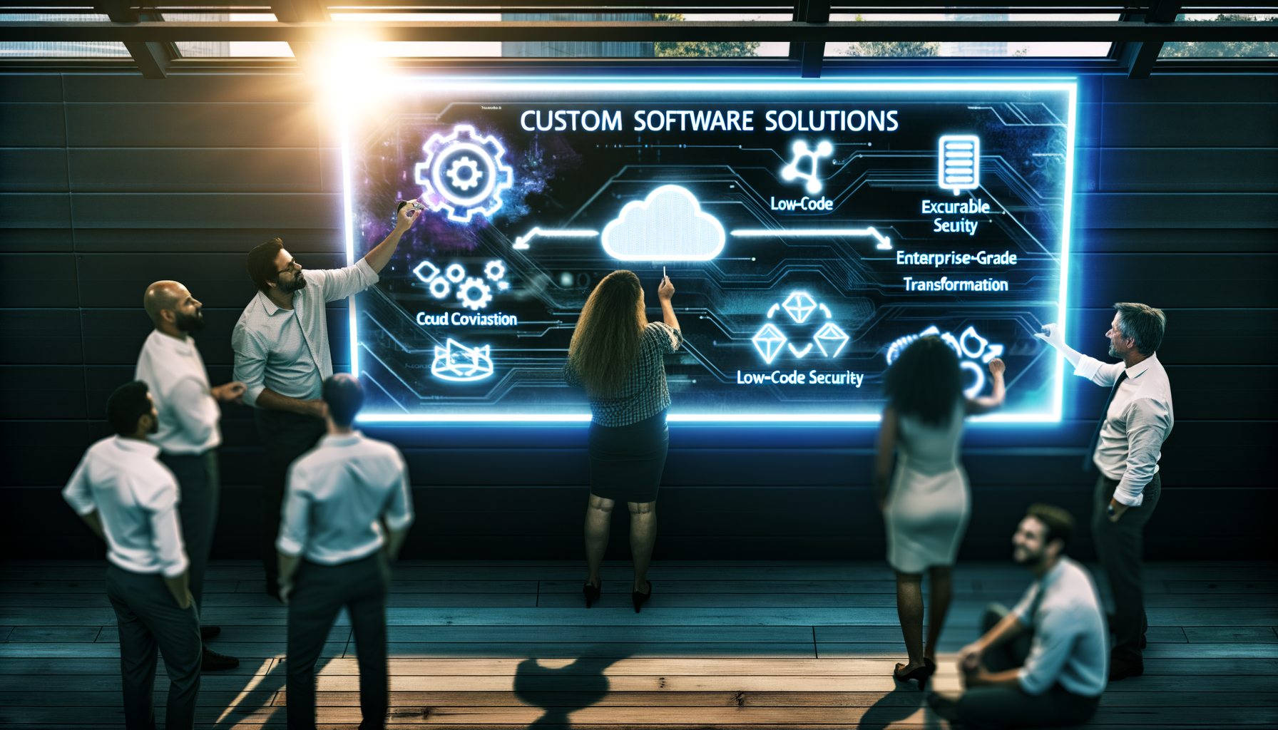 Low-code development collaboration
