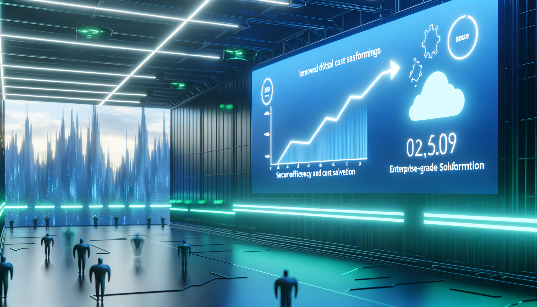 Efficiency and cost savings in custom software.