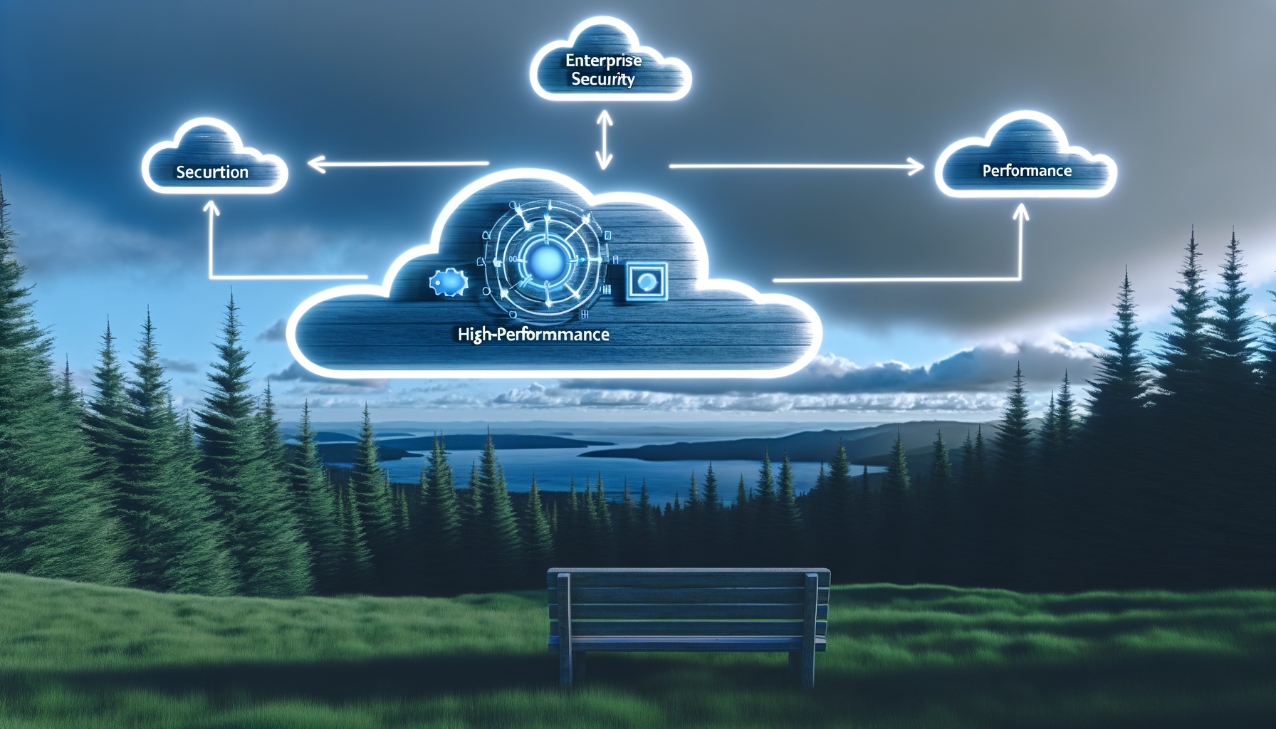Illustration of AI systems enhancing user personalization on websites.
