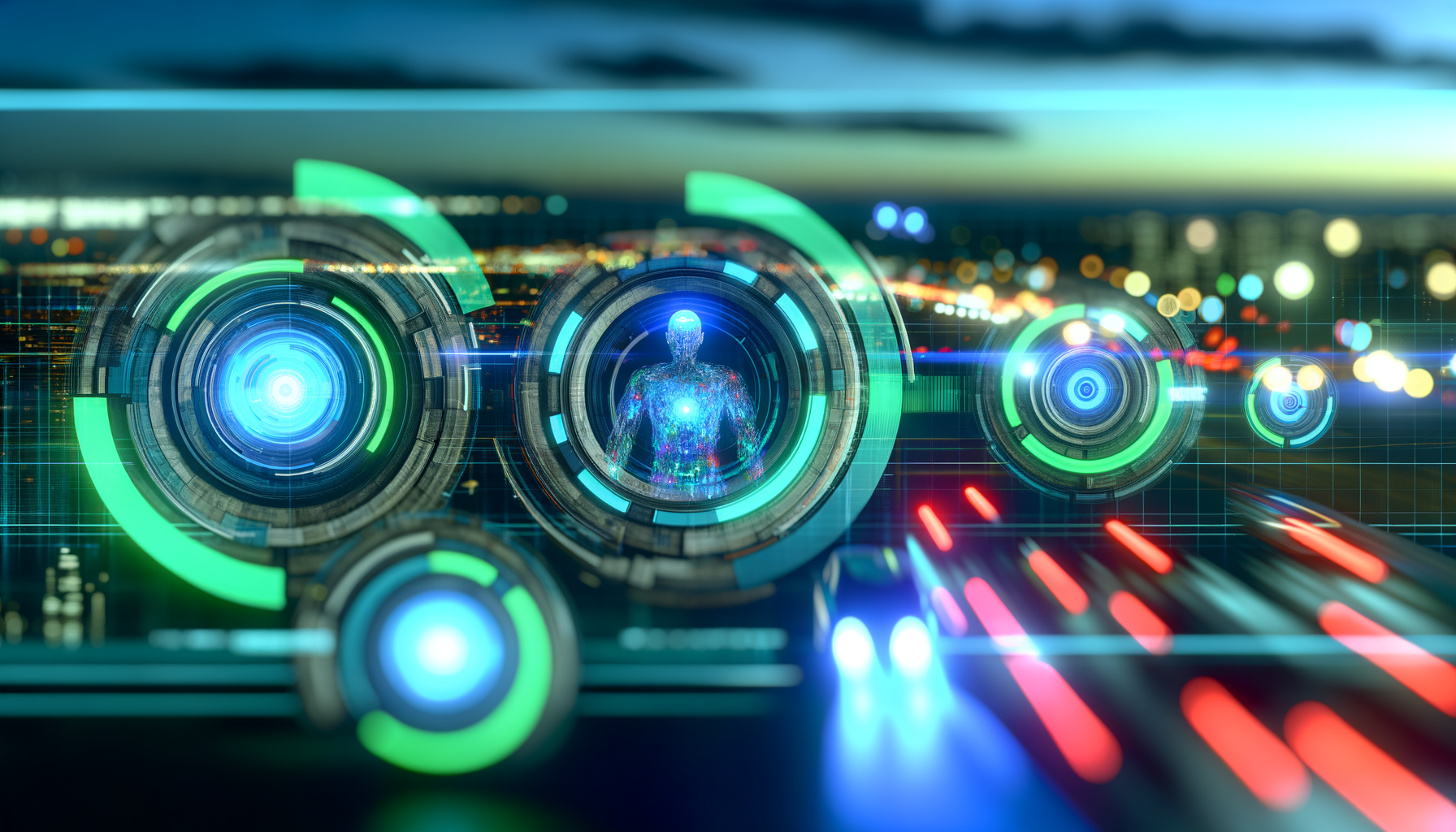 AI content personalization interface.