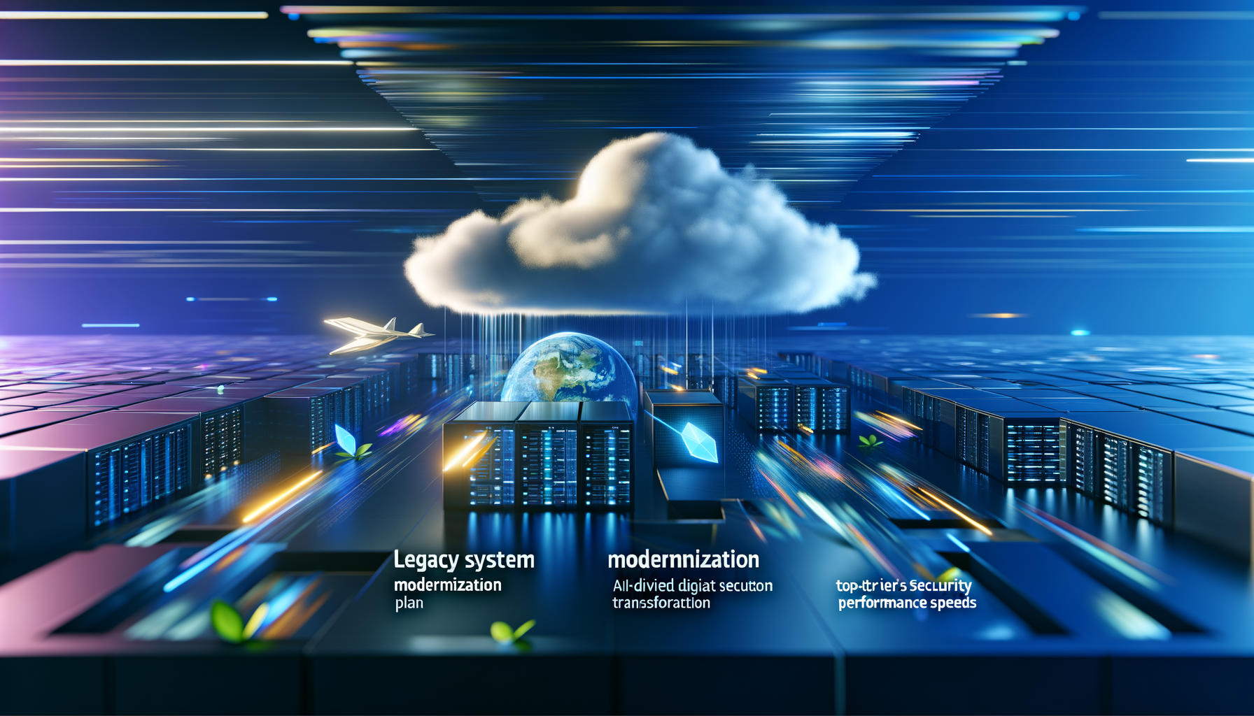 Strategic layout of cloud migration phases.