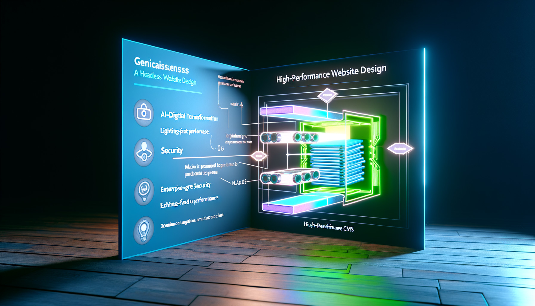 Headless CMS architecture diagram