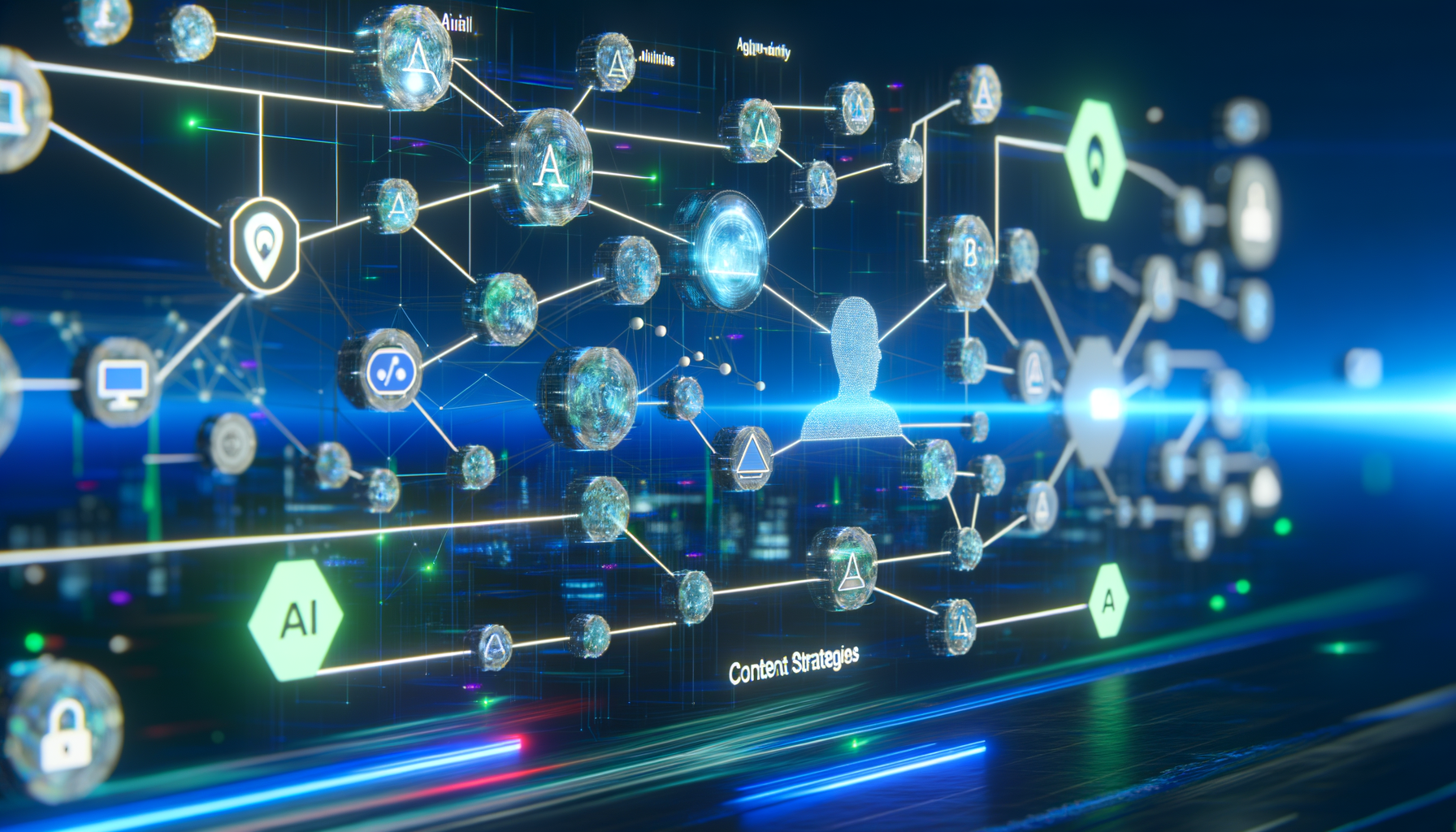AI content creation workflow