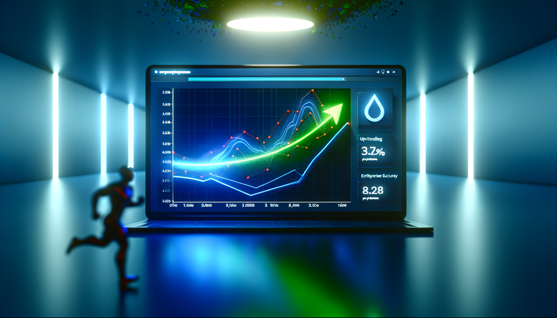 Graph illustrating sub-second load time benefits.