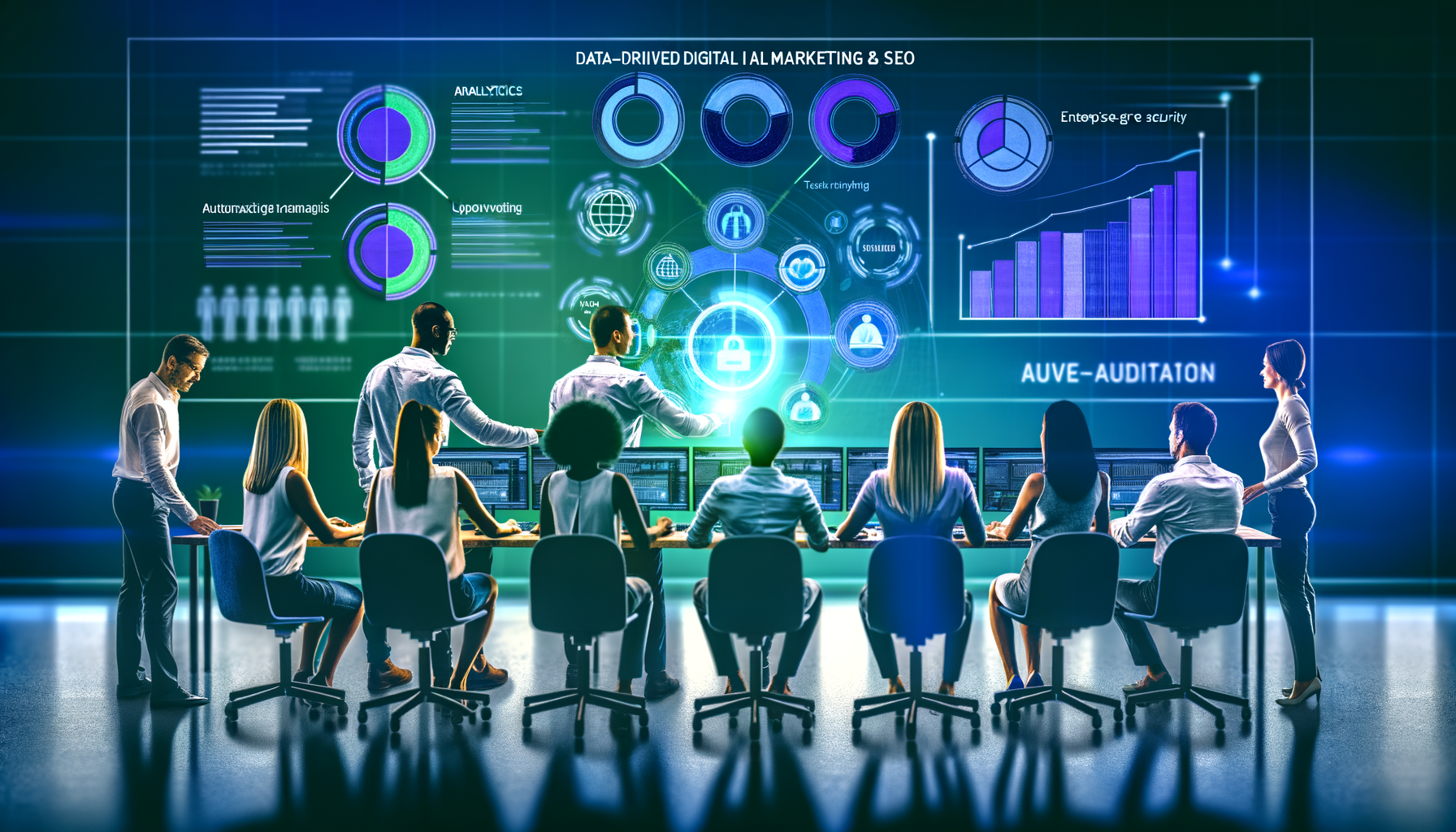 Content marketing automation collaboration.