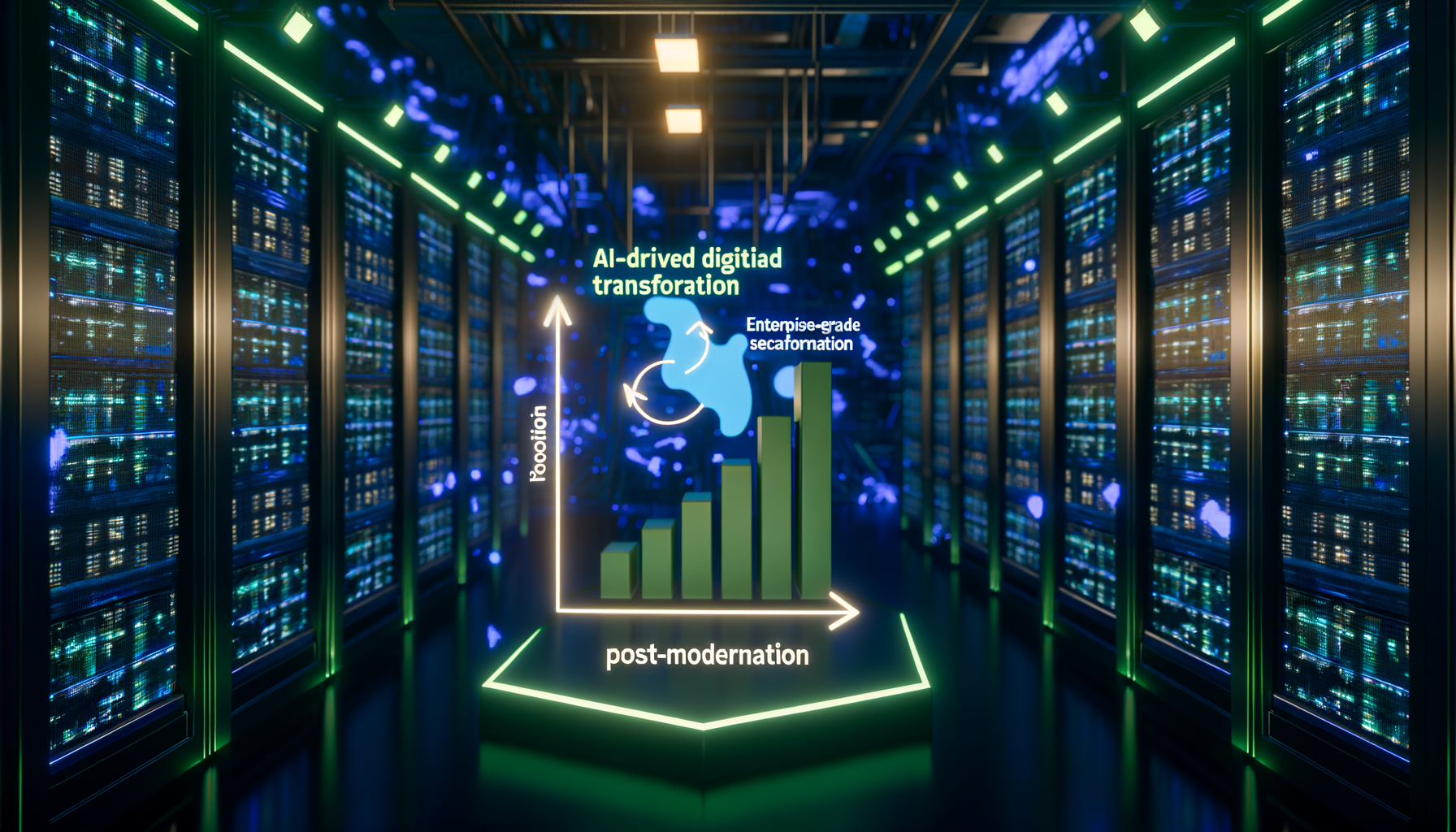 Modernization ROI graph.