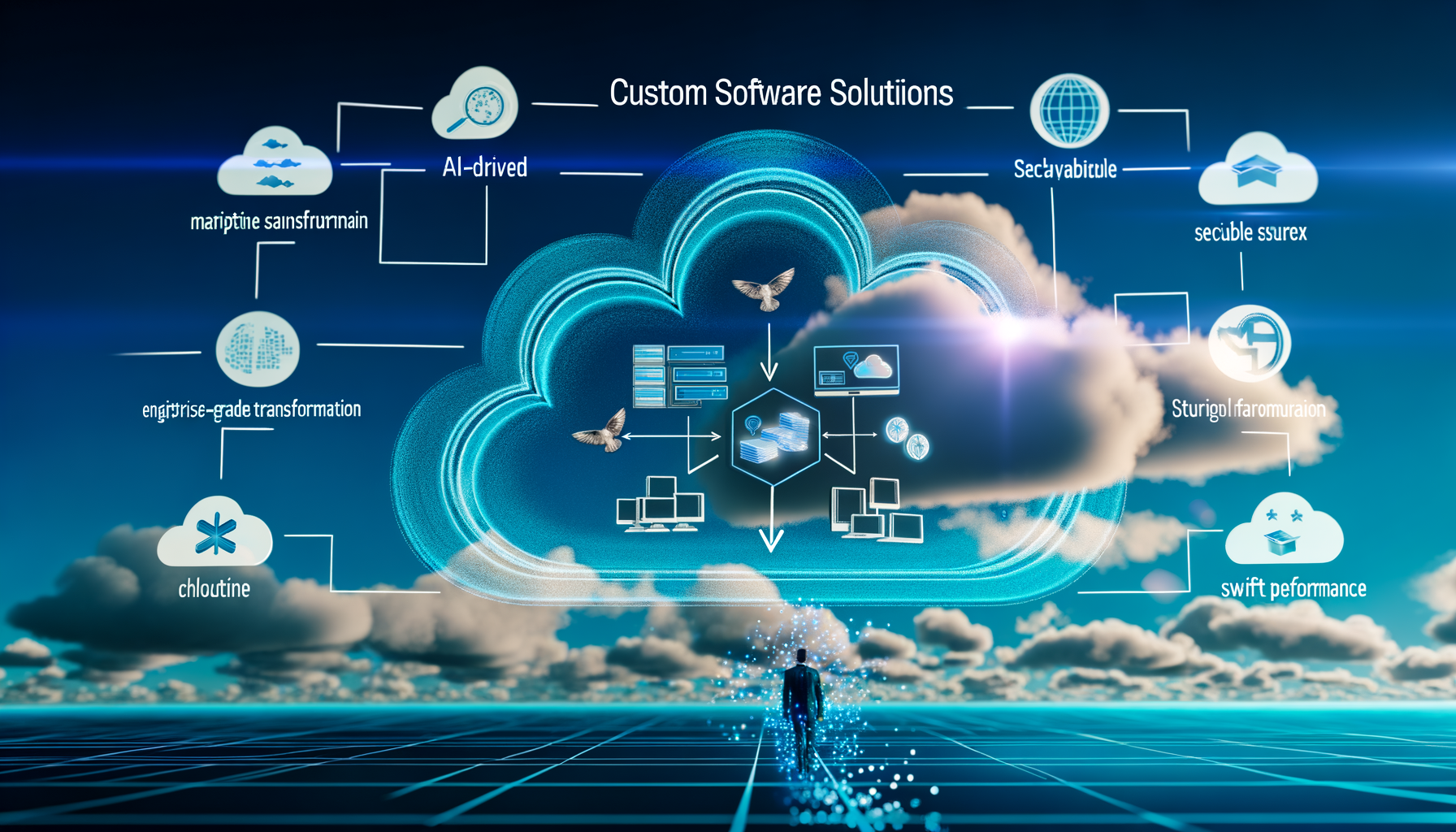 Cloud-migration diagram.