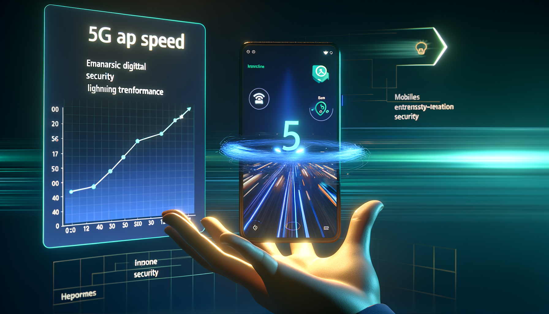 5G impact on mobile app speed chart
